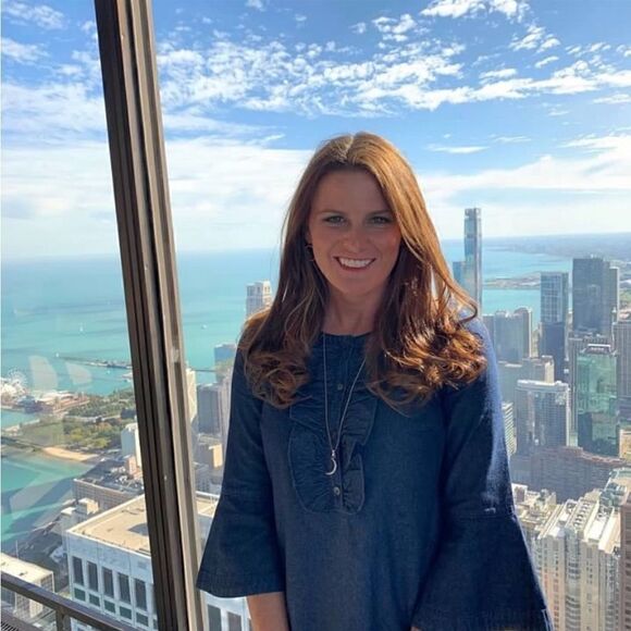 Draper James Dark Wash Chambray Ruffle Shift
Dress - Picture 5 of 12